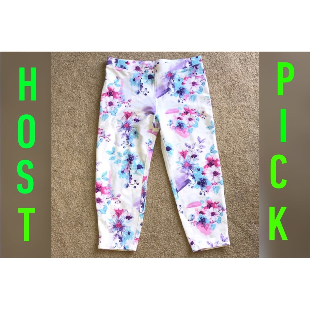 🎉HP🎉 Girls flower jeggings